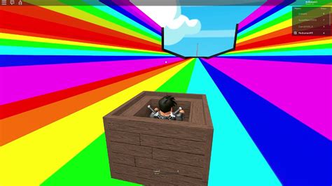 Roblox Rainbow Slide Obby Taste The Rainbow Youtube