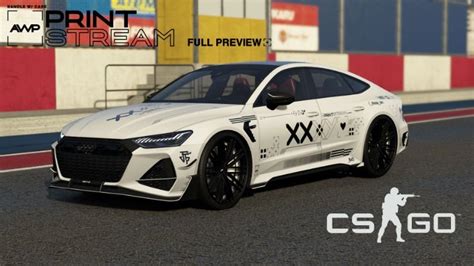 2023 Audi Rs7 Csgo Printstream Livery Gta5