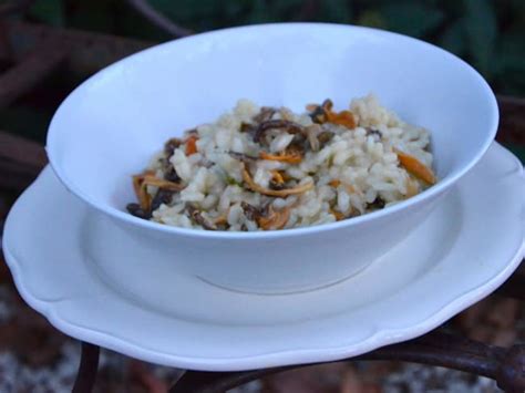 Risotto Aux Chanterelles Recette Risotto Aux Chanterelles