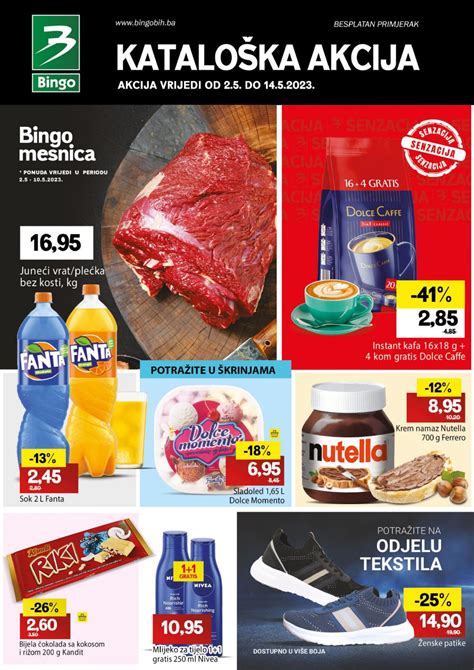 Bingo Katalog Od Do Bingo Vikend Akcija