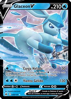 Glaceon V Cenit Supremo Base De Datos De Cartas De JCC Pokemon Es