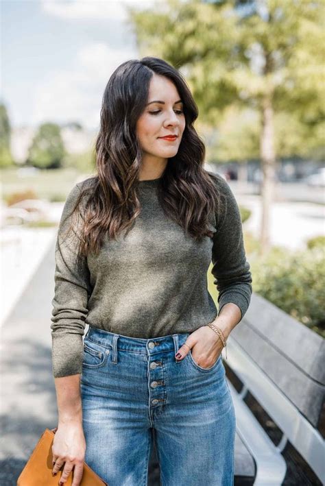 A Fall Spin On My Favorite Wide Leg Cropped Jeans Wide Leg Cropped