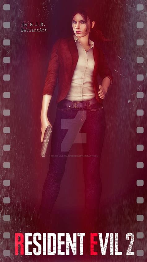 Claire Redfield Resident Evil 2 Remake By Marie Jill Maeuschen On