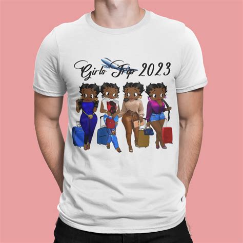 Black Betty Boop Girls Trip 2023 Shirt - Bucktee.com