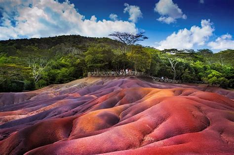 Seven Colored Earth In Chamarel Mauritius By Jenny Rainbow Mauritius