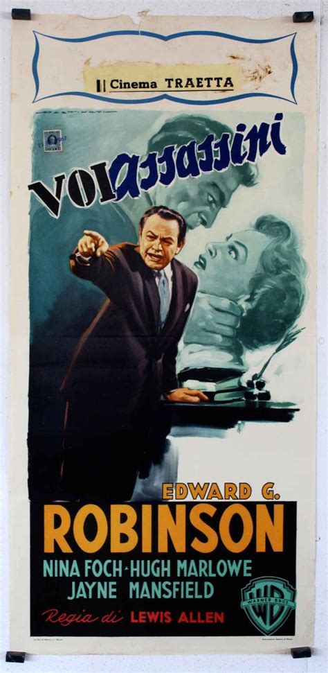ILLEGAL MOVIE POSTER/VOI ASSASSINI/LOCANDINA: WARNER - BENITO ORIGINAL ...