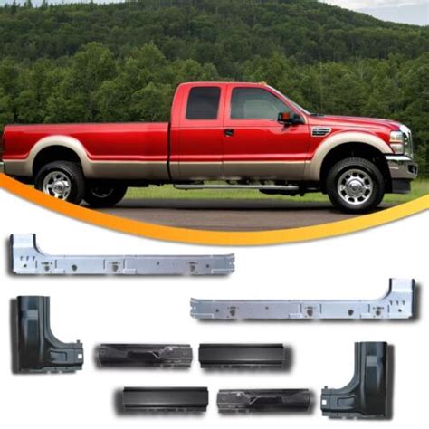 Ford Super Duty Extended Cab Inner Outer Rocker Panels Cab