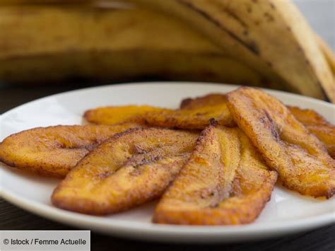 Bananes Plantain Frites Au Air Fryer Friteuse Sans Huile Facile Et