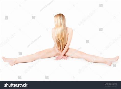 Nude Gymnast Very Long Blond Hair Stock Photo Shutterstock