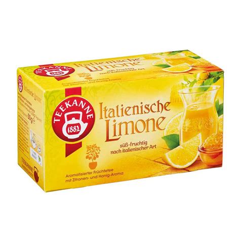 Teekanne Italian Lime Tea 20 Bags German Drugstore