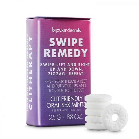 М ятні цукерки Bijoux Indiscrets SWIPE REMEDY clitherapy oral sex mints Ціна 209 грн в Україні