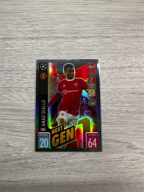Amad Diallo Rc Card 115 興趣及遊戲 收藏品及紀念品 明星周邊 Carousell