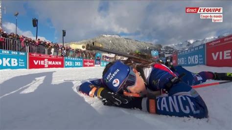 Biathlon Cm F Justine Braisaz Bouchet Remporte Le Sprint Du Grand