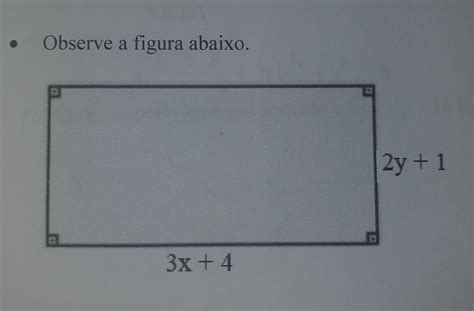 Observe A Figura Abaixo Escreva A ExpressÃo AlgÉbrica Que Representa O