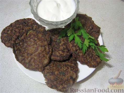 Печеночные котлеты, рецепты на RussianFood.com: 77 рецептов печеночных ...