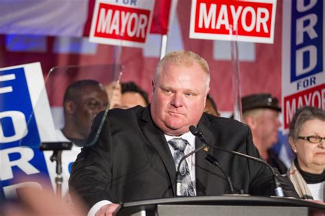 Former Toronto Mayor Rob Ford Has Died | The FADER