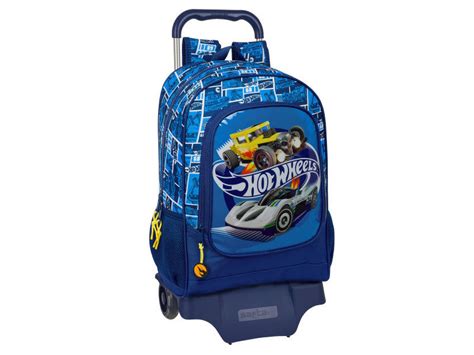 Cartable Roulettes Hot Wheels Sonny Blue Marine X X Cm Conforama