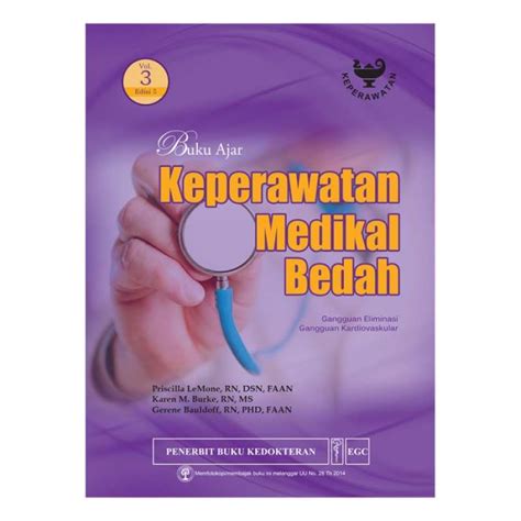 Promo Original EGC Ajar Keperawatan Medikal Bedah Vol 3 Edisi 5 Buku