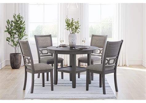 Wrenning Dining Table And 4 Chairs Set Of 5