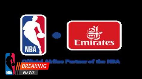 Emirates Named Global Airline Partner Of The Nba And Title Partner Of