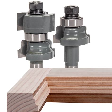 Mlcs Rail And Stile Router Bit Set For Window Sash Or Frame