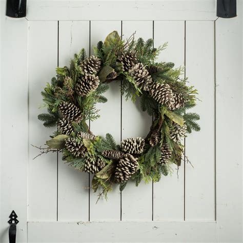 Winter Evergreen Wreath Evergreen Wreath Christmas Wreaths Wreaths