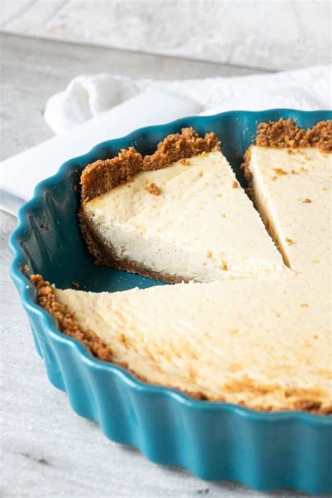 Easy Cheesecake Pie Vintage Kitchen Notes