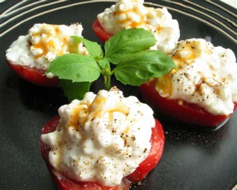 Tomatoes And Cottage Cheese Recipe