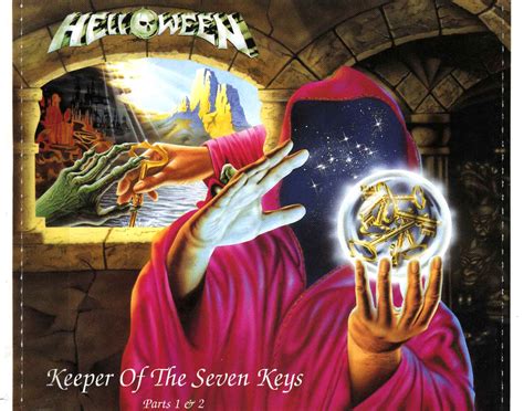 Car Tula Interior Trasera De Helloween Keeper Of The Seven Keys Parts