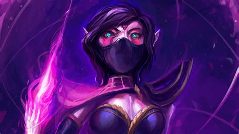 Dota Templar Assassin Lanaya Magic Hd Wallpaper Rare Gallery