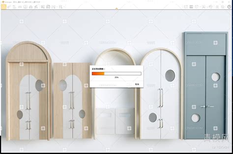 【儿童门 幼儿园门 儿童空间门 单开门 学校门su模型】 现代su8 0enscape有儿童门 幼儿园门 儿童空间门 单开门 学校门su模型下载 Id1595424 免费su模型库 青模su模型网