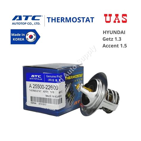 Atc Thermostat For Hyundai Getz Accent