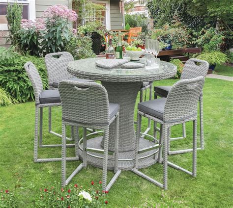 Cyprus Outdoor Bar Table With Ice Bucket