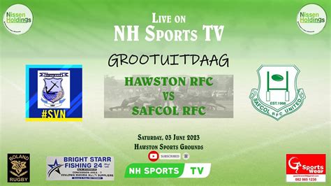 Highlights Hawston RFC Vs Safcol RFC Boland Grootuitdaag 2023