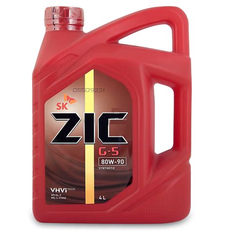 ZIC G-5 80W90 4л - OilGOOD