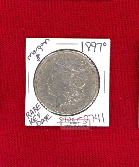 O Morgan Silver Dollar Coin Genuine Us Mint Rare Key Date