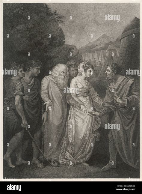 Moses Wife And Sons Stock Photo - Alamy