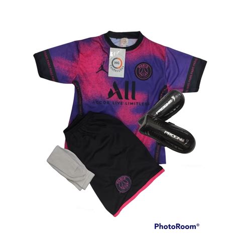 Conjunto Crian A Infantil Psg Uniforme Time Lan Amento Mei O E