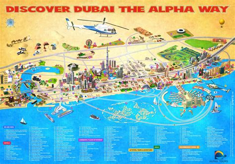 Old Dubai Map