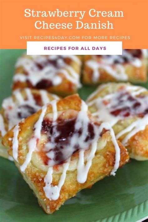 Strawberry Cream Cheese Danish