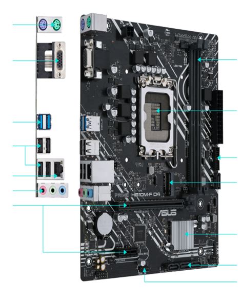 Prime H610m F D4 Tarjeta Madre Asus Latinoamérica