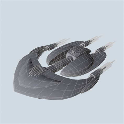 Spaceship Games 3d Model Turbosquid 1250482