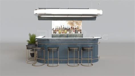 4213 Free 3d Bar Model Download