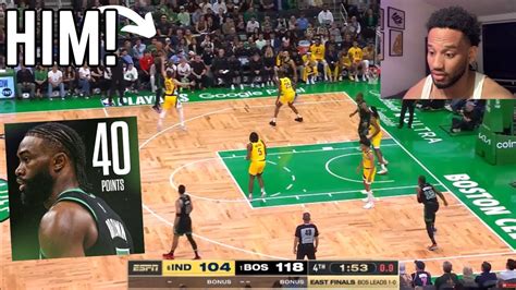 Jaylen Brown Piece Drew Unlimited Reacts To Celtics Vs Pacers Game