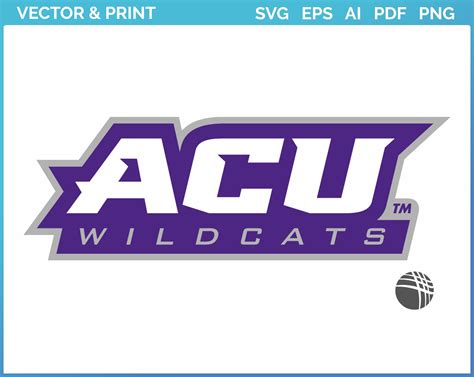 Abilene Christian Wildcats Wordmark Logo College Sports