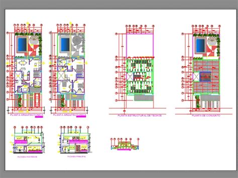 Free Autocad Modern House Plans 1000 Modern House Autocad Plan ...