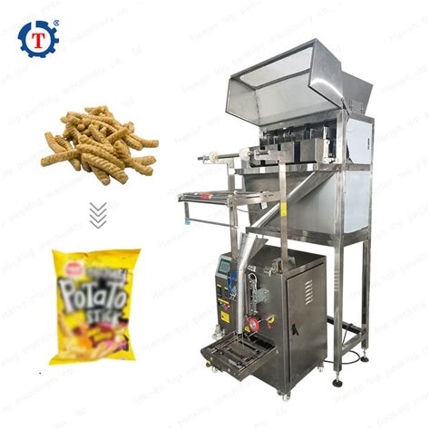 Automatic Granule Grain Rice Sugar Bean Bag Packing Machine With