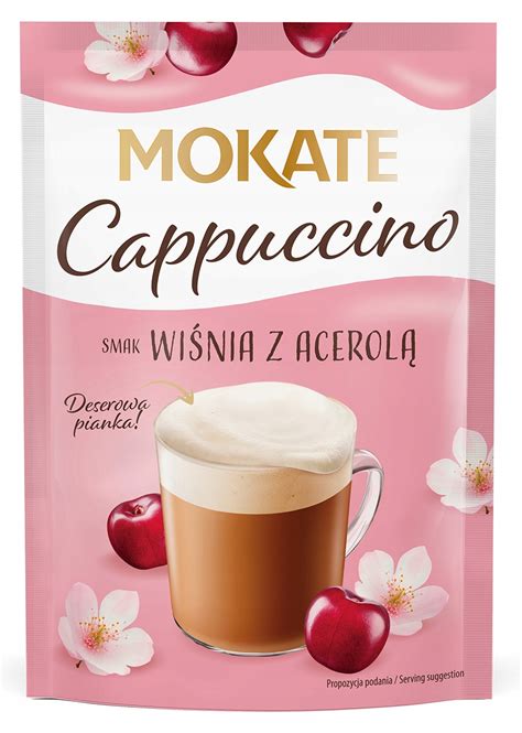 S Odka Kawa Cappuccino Wi Nia Acerola Deserowa Pianka Bez Ekspresu G