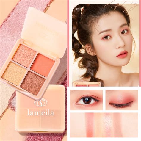 Jual Lameila New Color Eyeshadow Matte Shimmer Palette La