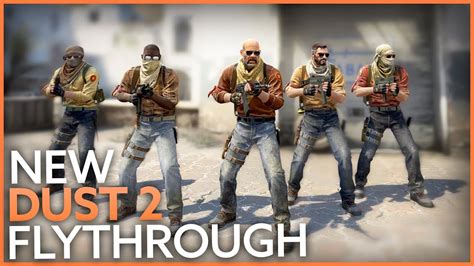 CS:GO - new Dust 2 update flythrough - YouTube